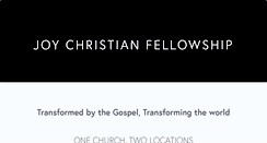 Desktop Screenshot of joychurch.com